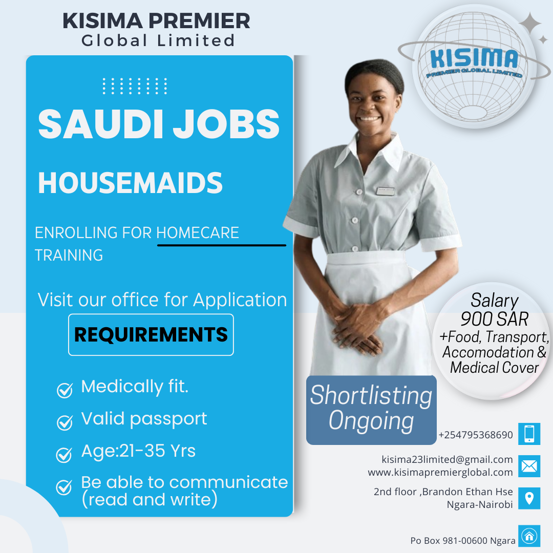 Housemaid Jobs In SAUDI ARABIA